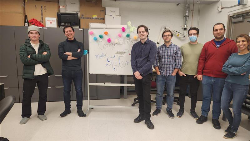 Congratulations MSc. Tyler Zegray! – Integrated Hybrid Quantum Circuits